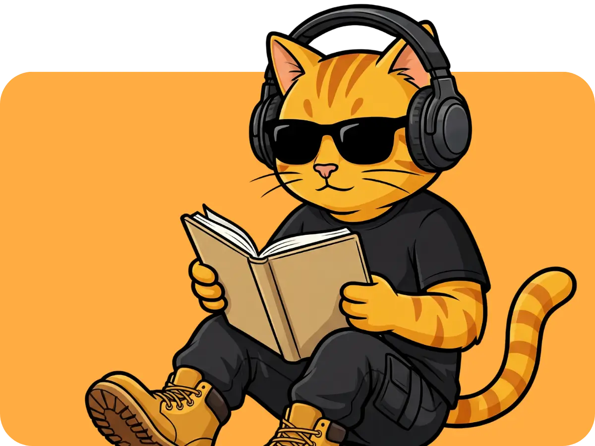 Max leyendo libro