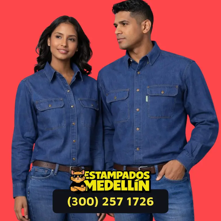 Camisa Índigo estampados medellin