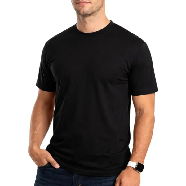 Camiseta Básica en Algodón Licrado